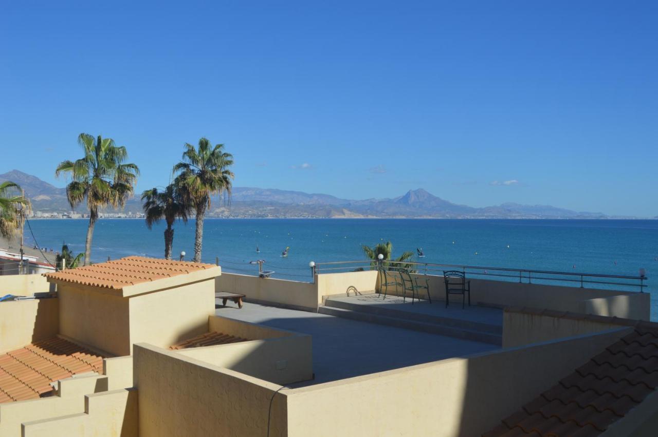 Maravilloso Apartamento Amanecer Cabo A Pie De Playa Y Mar En Chalet Roquetes Αλικάντε Εξωτερικό φωτογραφία
